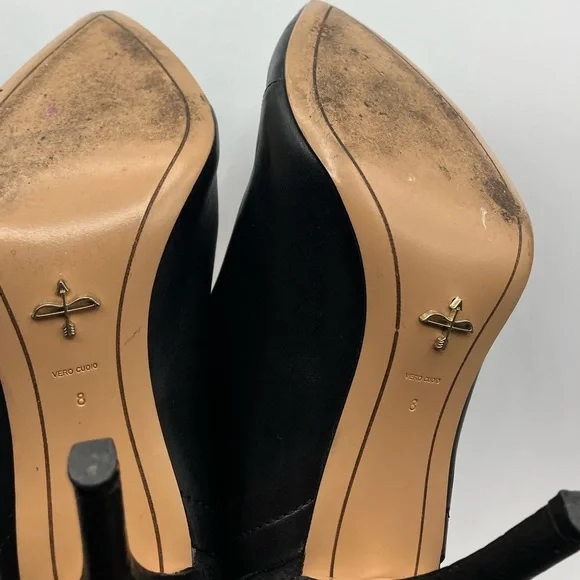 Pour La Victoire Lace Up Heeled Booties Size 8 - Picture 11 of 13